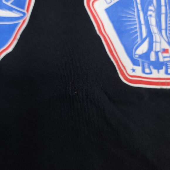 Nasa Neon Riot Casual Short Sleeve Graphic Shirt Mens Size Medium M Black - Picture 7 of 12